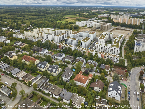 12.09.2024 - Baustelle am Hugo-Lang-Bogen und Niederalmstraße in Neuperlach