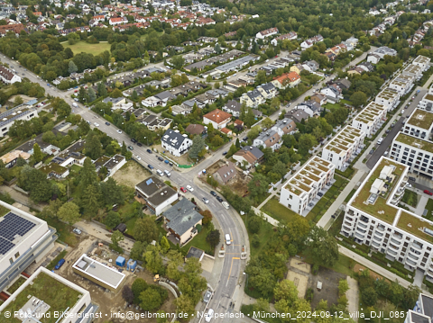 12.09.2024 - Baustelle am Hugo-Lang-Bogen und Niederalmstraße in Neuperlach