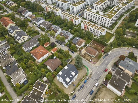 12.09.2024 - Baustelle am Hugo-Lang-Bogen und Niederalmstraße in Neuperlach