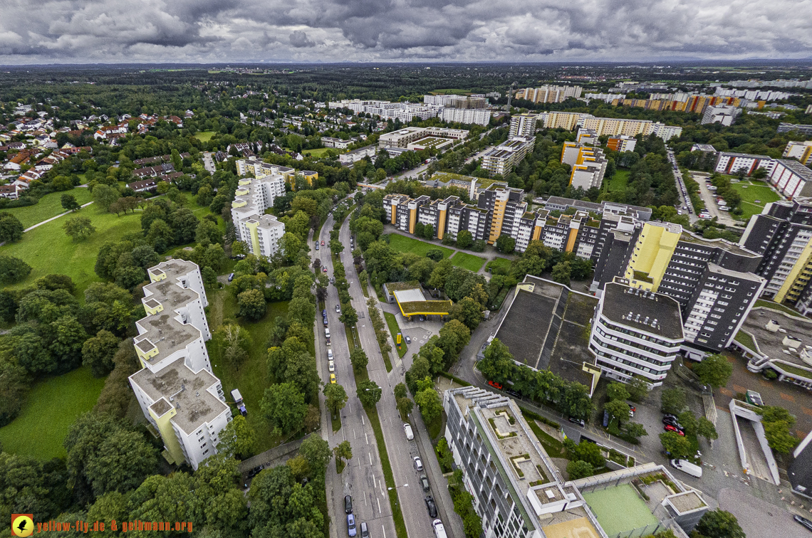 13.09.2024 - das Marx-Zentrum und Wohnanlage am Karl-Marx-Ring 52-62