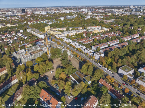 09.10.2024 - Baustelle Maikäfersiedlung in Berg am Laim