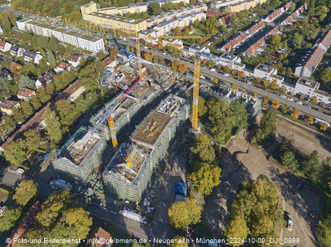 09.10.2024 - Baustelle Maikäfersiedlung in Berg am Laim