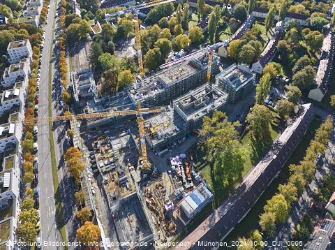09.10.2024 - Baustelle Maikäfersiedlung in Berg am Laim
