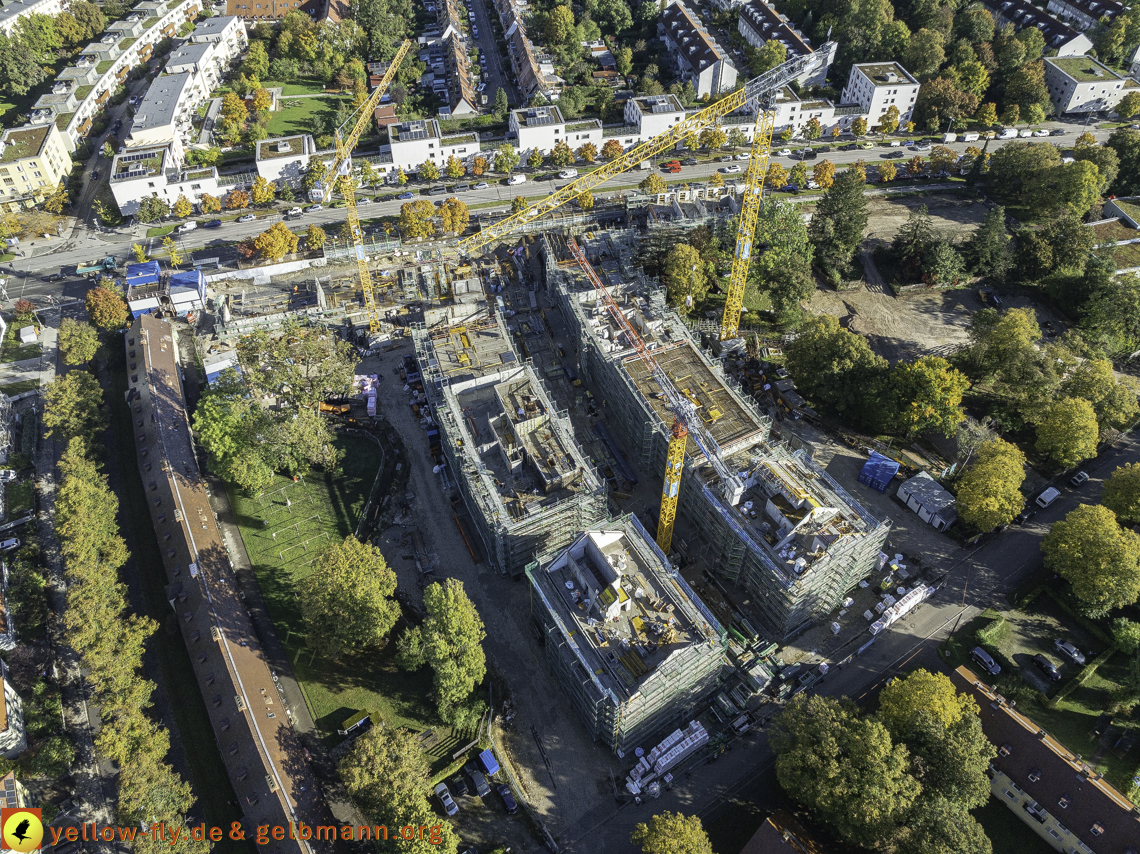 09.10.2024 - Baustelle Maikäfersiedlung in Berg-am-Laim