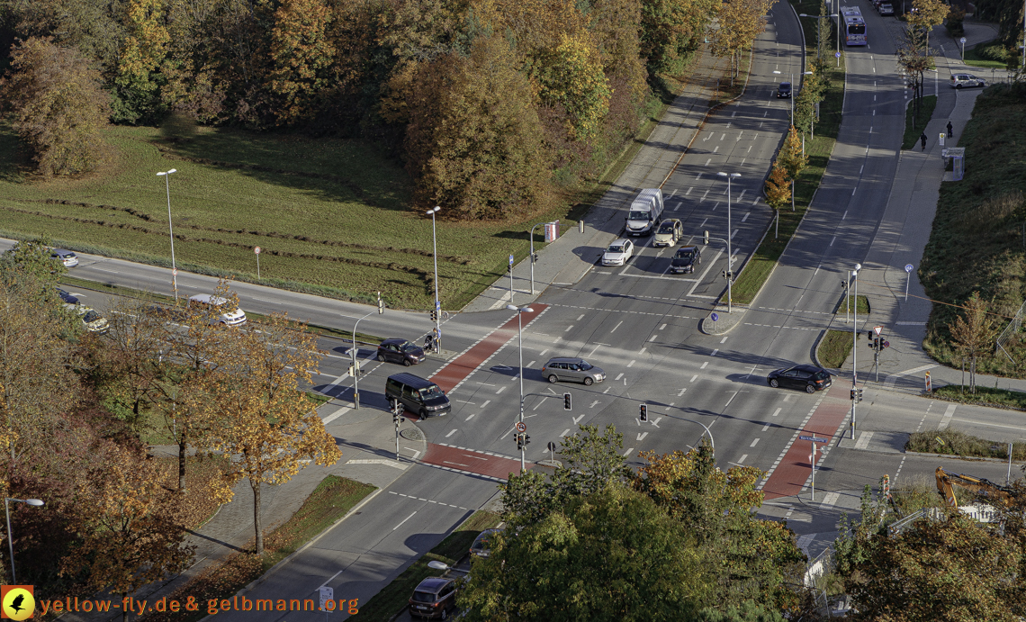 14.10.2024 - Baustelle Alexisquartier vom Hochhaus