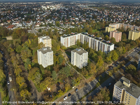 29.10.2024 - Münchner Wohnen am Karl-Marx-Ring 11-21 in Neuperlach
