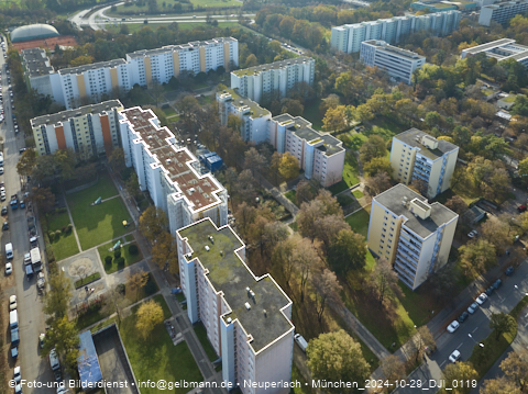 29.10.2024 - Münchner Wohnen am Karl-Marx-Ring 11-21 in Neuperlach