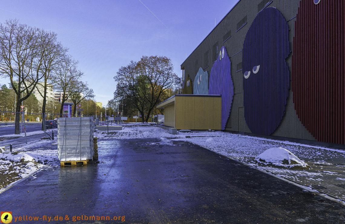 27.11.2024 - Baustelle Haus für Kinder in Neuperlach