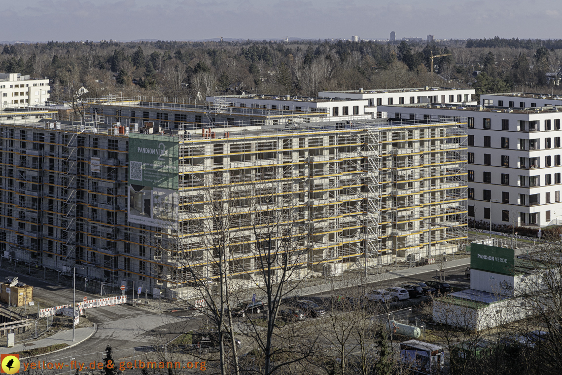 27.12.2024 - Baustelle Alexisquartier und Pandion Verde in Neuperlach