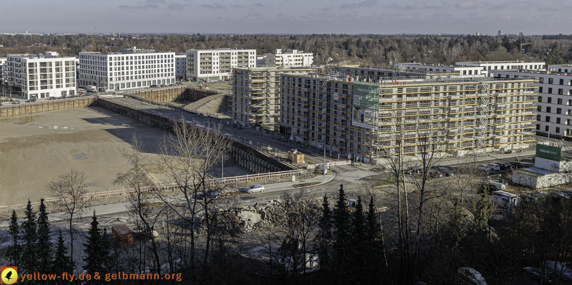 27.12.2024 - Baustelle Alexisquartier und Pandion Verde in Neuperlach