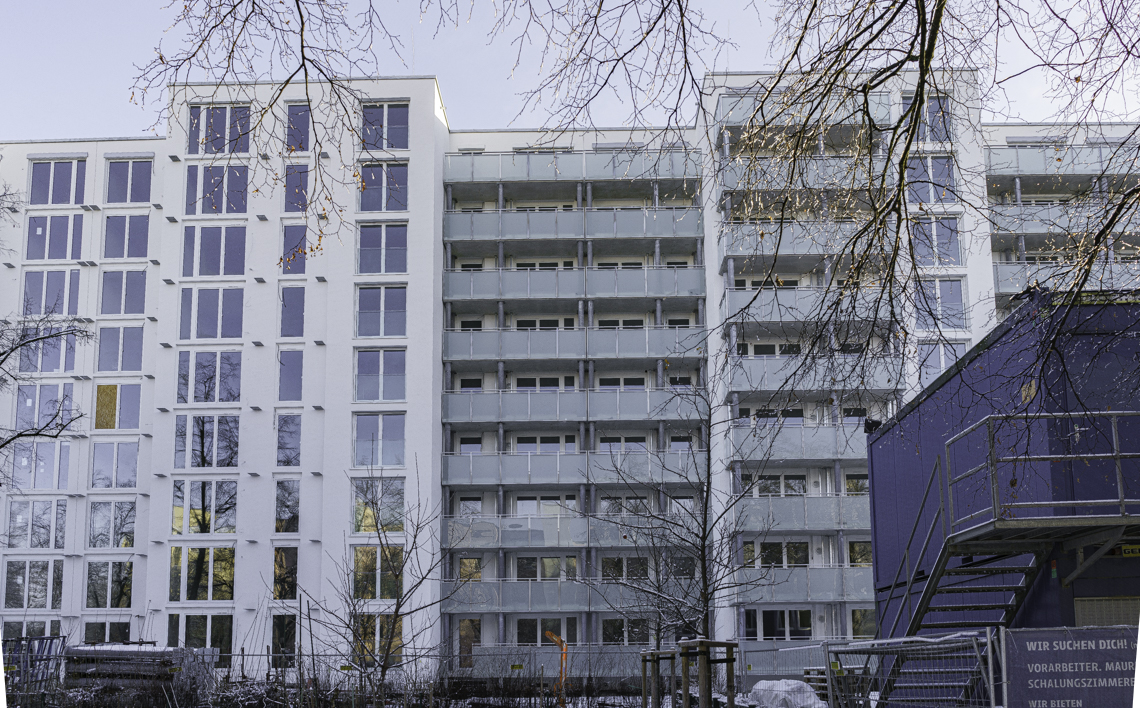 05.01.2025 - Groß-Baustelle an der Kurt-Eisner-Straße in Neuperlach