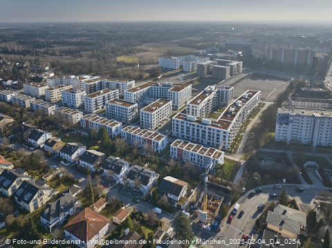 04.02.2025 - Baustelle zur Grundschule am Karl-Marx-Ring in Neuperlach
