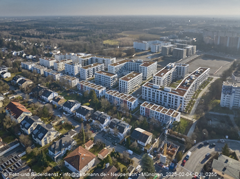 04.02.2025 - Baustelle zur Grundschule am Karl-Marx-Ring in Neuperlach