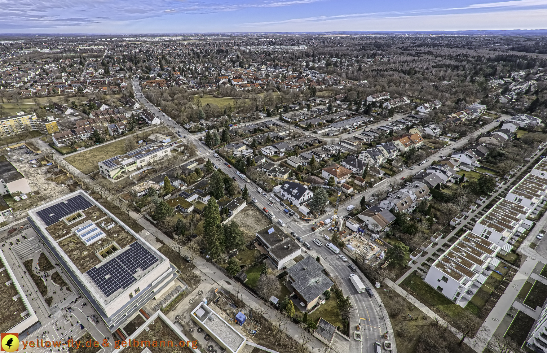 27.02.2025 - Abriss der Grundschule am Karl-Marx-Ring in Neuperlach