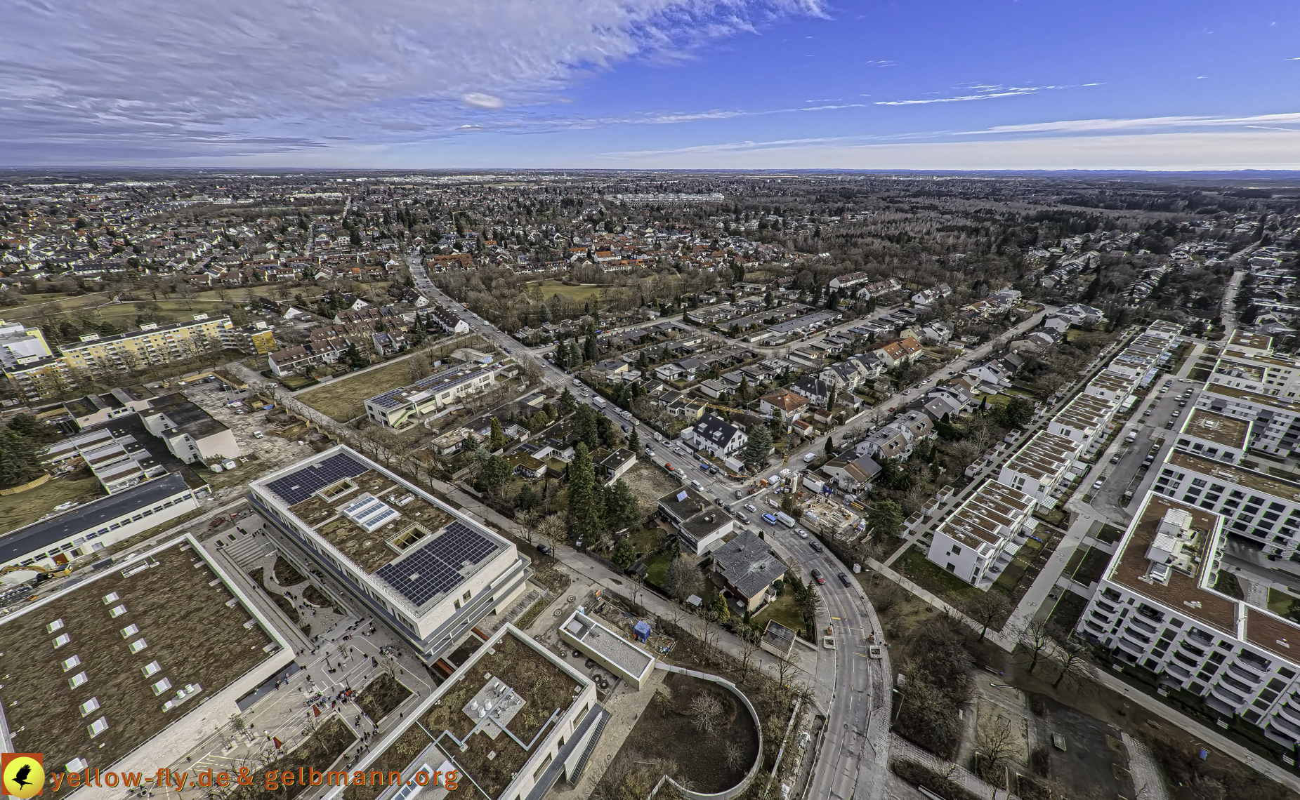 27.02.2025 - Abriss der Grundschule am Karl-Marx-Ring in Neuperlach