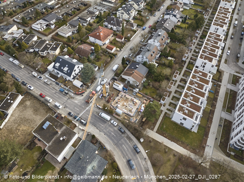 27.02.2025 - Baustelle zur Grundschule am Karl-Marx-Ring in Neuperlach