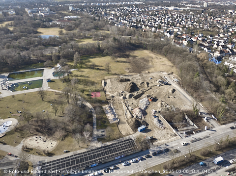 06.03.2025 - Geothermie Baustelle in Berg am Laim und Ostpark