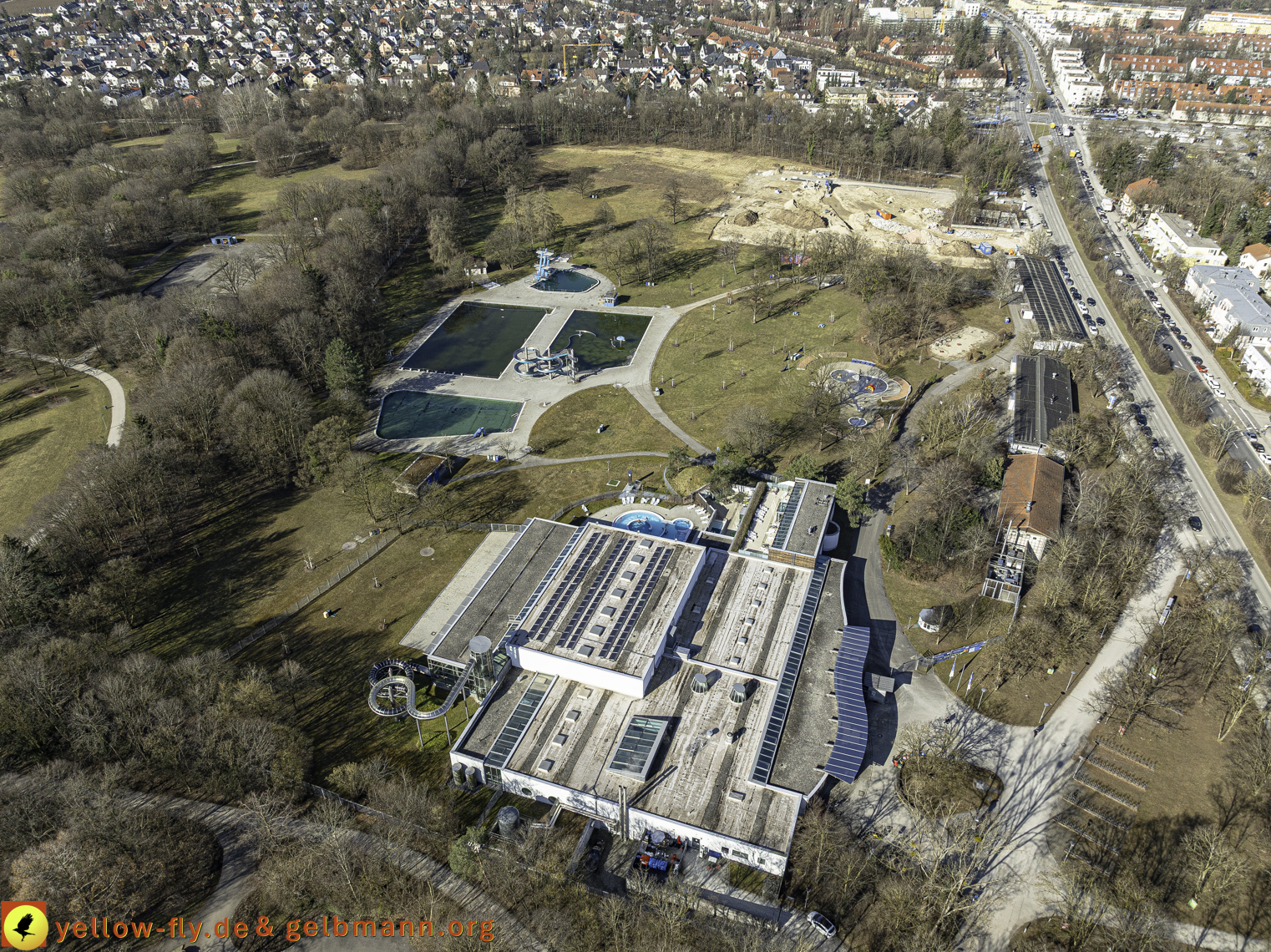 06.03.2025 - Geothermiebaustelle und Ostpark in Berg am Laim