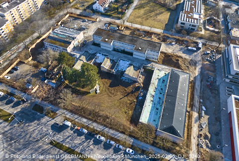06.03.2025 - Baustelle zur Grundschule am Karl-Marx-Ring in Neuperlach