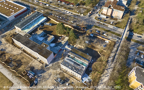 06.03.2025 - Baustelle zur Grundschule am Karl-Marx-Ring in Neuperlach