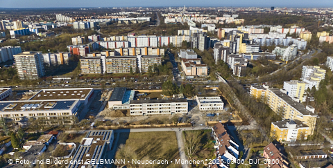 06.03.2025 - Baustelle zur Grundschule am Karl-Marx-Ring in Neuperlach