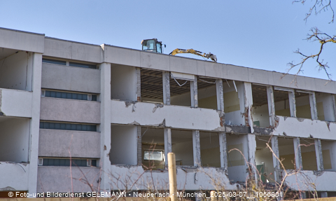 07.03.2025 - Baustelle zur Grundschule am Karl-Marx-Ring in Neuperlach