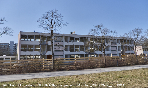 07.03.2025 - Baustelle zur Grundschule am Karl-Marx-Ring in Neuperlach