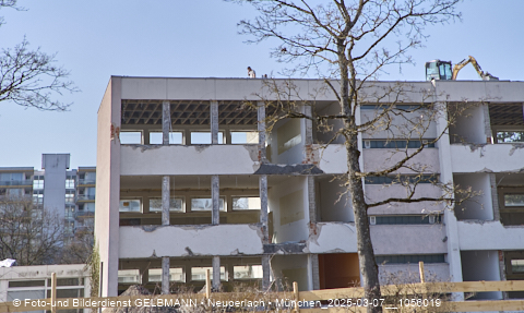 07.03.2025 - Baustelle zur Grundschule am Karl-Marx-Ring in Neuperlach
