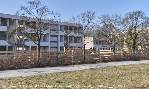 07.03.2025 - Baustelle zur Grundschule am Karl-Marx-Ring in Neuperlach
