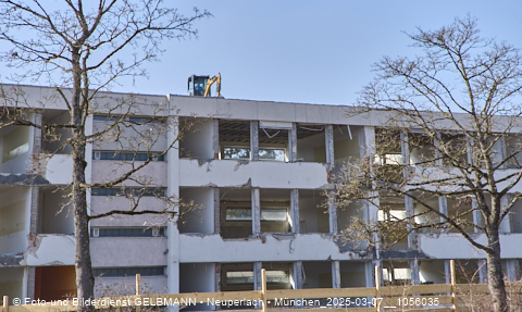 07.03.2025 - Baustelle zur Grundschule am Karl-Marx-Ring in Neuperlach