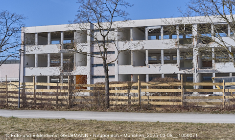08.03.2025 - Baustelle zur Grundschule am Karl-Marx-Ring in Neuperlach