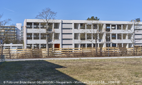 08.03.2025 - Baustelle zur Grundschule am Karl-Marx-Ring in Neuperlach