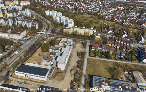 11.03.2025 - Baustelle zur Grundschule am Karl-Marx-Ring in Neuperlach
