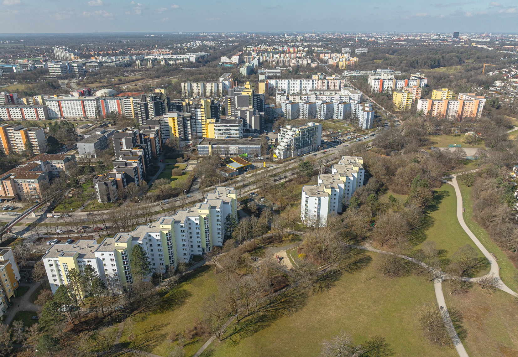 17.03.2025 - Marx-Zentrum und Umgebung in Neuperlach