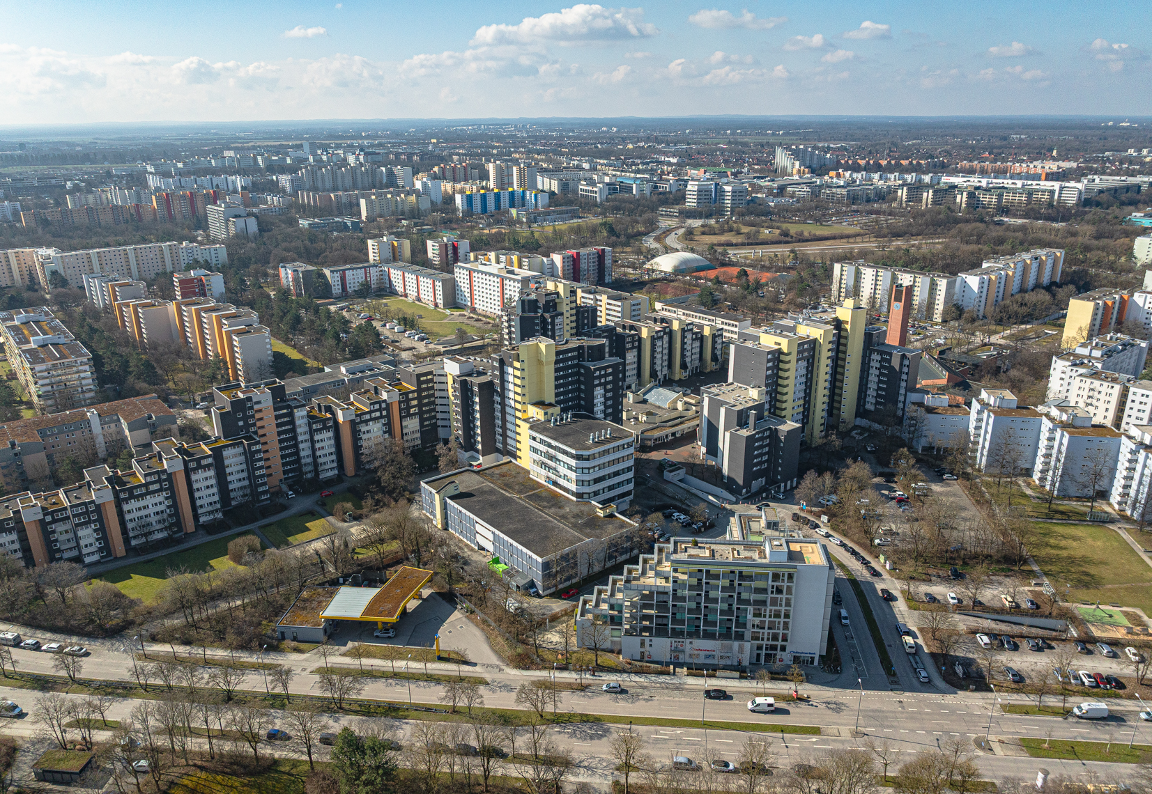 17.03.2025 - Marx-Zentrum und Umgebung in Neuperlach