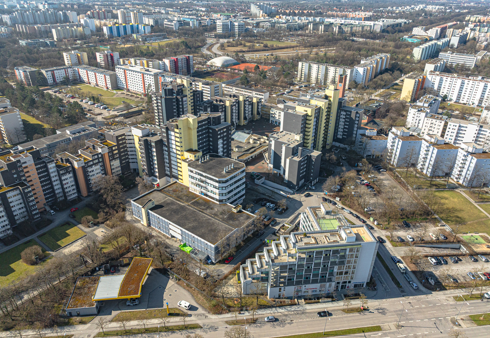 17.03.2025 - Marx-Zentrum und Umgebung in Neuperlach