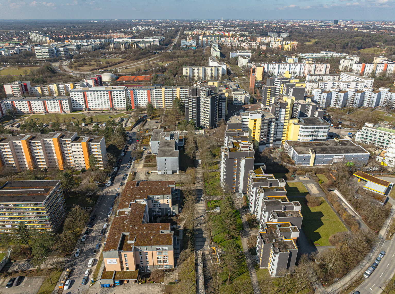 17.03.2025 - Marx-Zentrum und Umgebung in Neuperlach