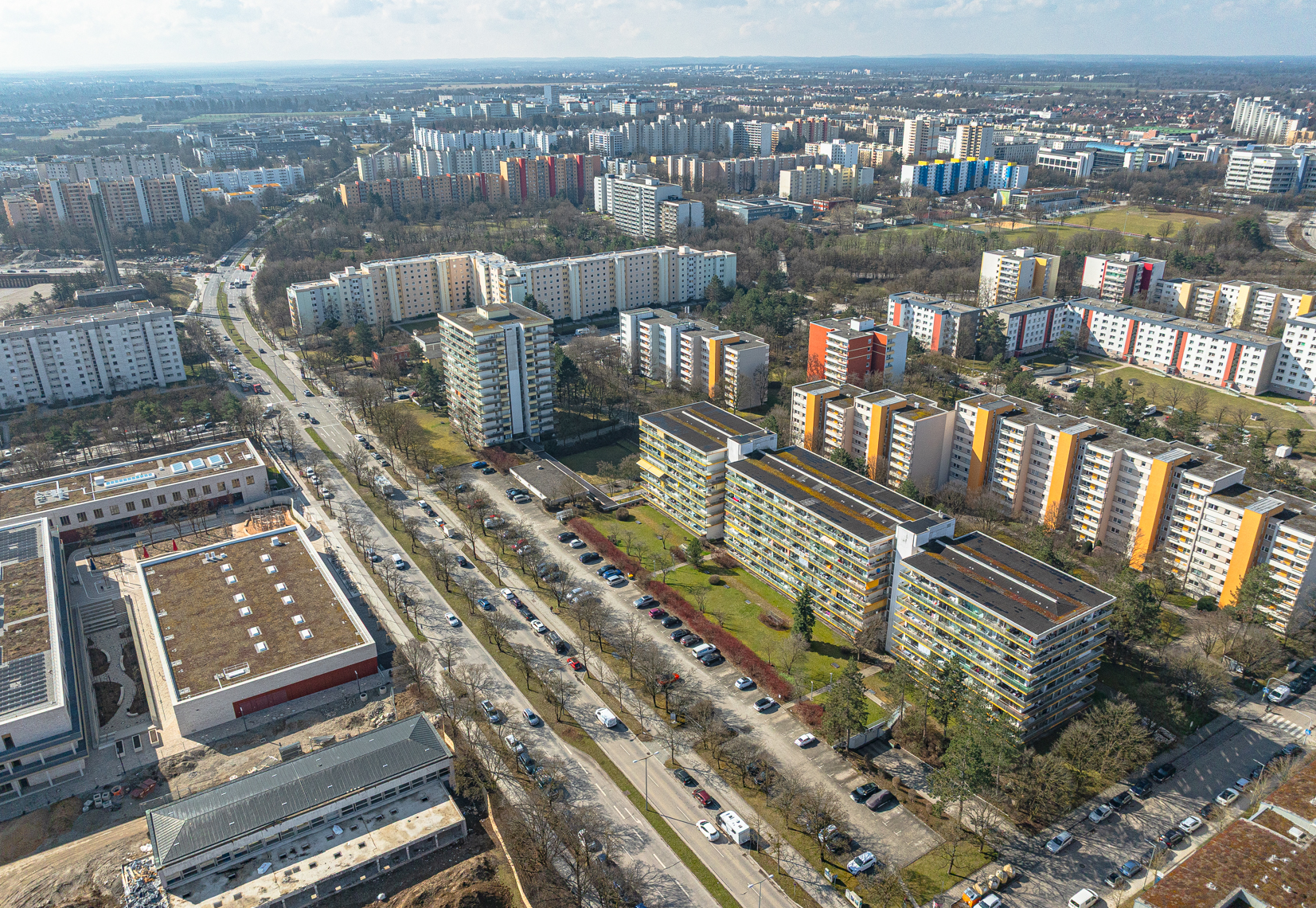 17.03.2025 - Marx-Zentrum und Umgebung in Neuperlach