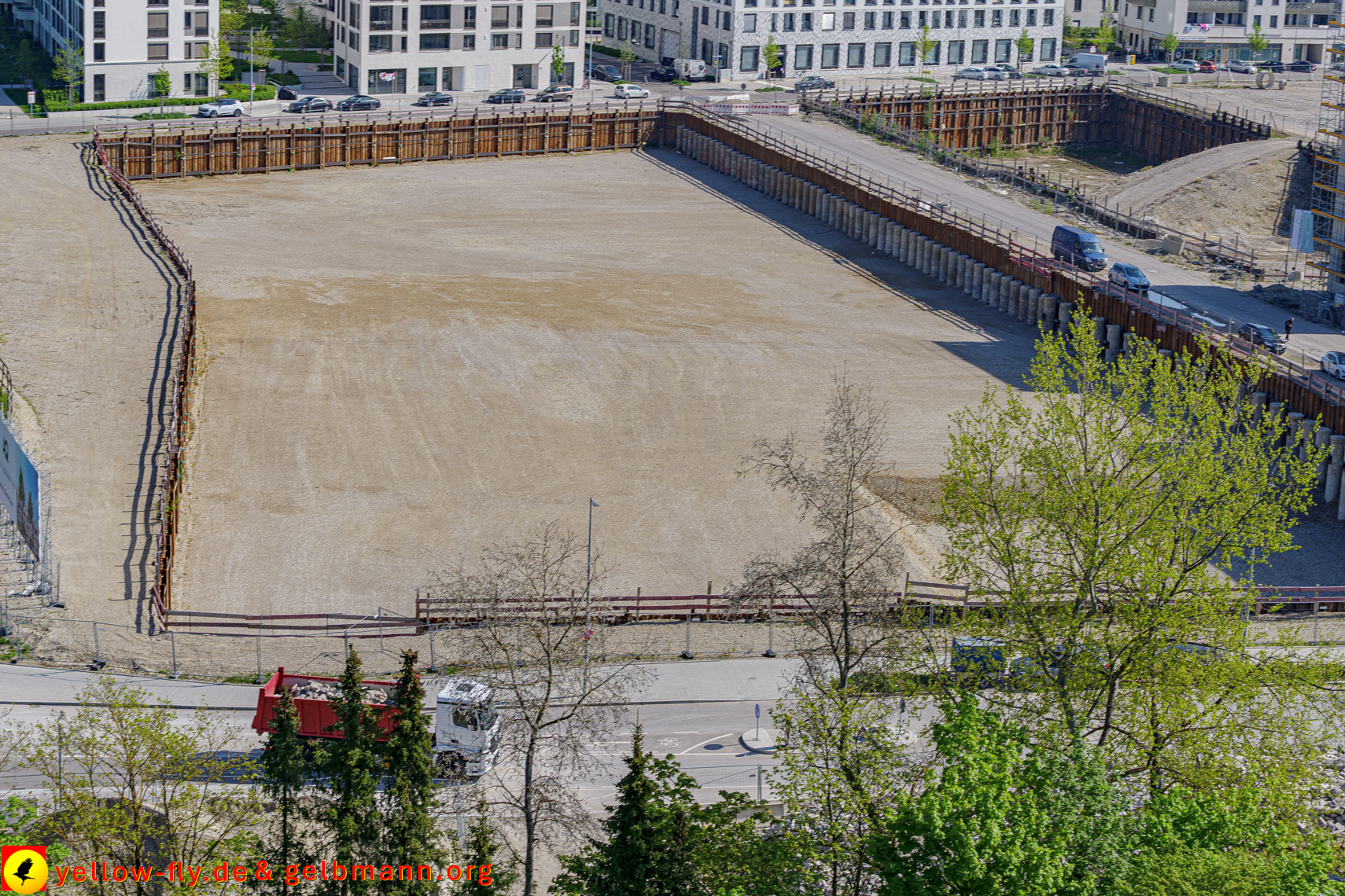 28.04.2025 - DEMOS-Baustelle und BayernHeim-Baustelle Alexisquartier