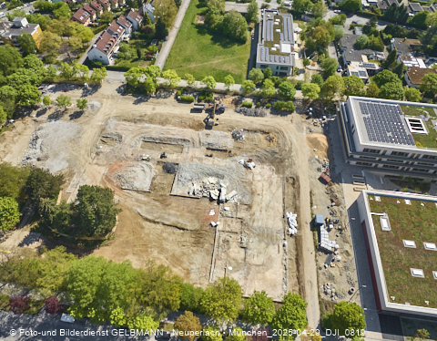 29.04.2025 - Baustelle zur Grundschule am Karl-Marx-Ring in Neuperlach