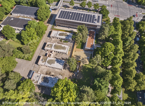 30.05.2025 - Abrissbaustelle Kindergarten an der Heinrich-Wieland-Strasse in Neuperlach