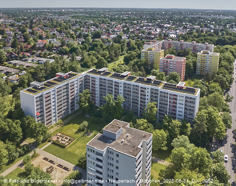 30.05.2025 - Abrissbaustelle Kindergarten an der Heinrich-Wieland-Strasse in Neuperlach