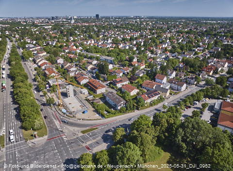 31.05.2025 - Baustelle MONACO an der Heinrich-Wieland-Strasse in Neuperlach