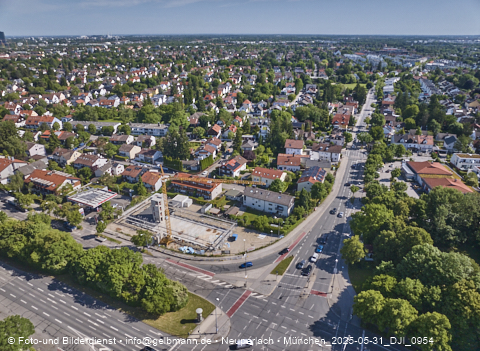 31.05.2025 - Baustelle MONACO an der Heinrich-Wieland-Strasse in Neuperlach