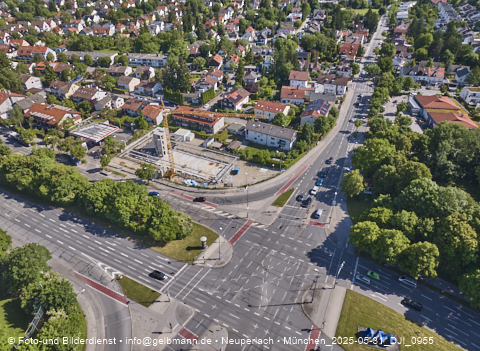 31.05.2025 - Baustelle MONACO an der Heinrich-Wieland-Strasse in Neuperlach