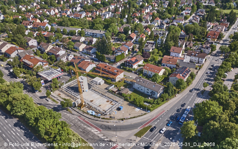31.05.2025 - Baustelle MONACO an der Heinrich-Wieland-Strasse in Neuperlach