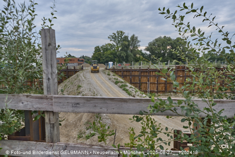 27.08.2025 - DEMOS-Baustelle und BayernHeim-Baustelle Alexiqauartier in Neuperlach
