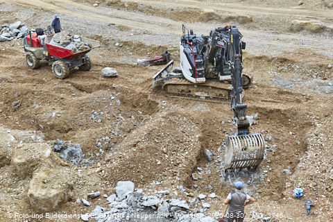 30.08.2025 - DEMOS-Baustelle und BayernHeim-Baustelle Alexiqauartier und BayernHeim in Neuperlach