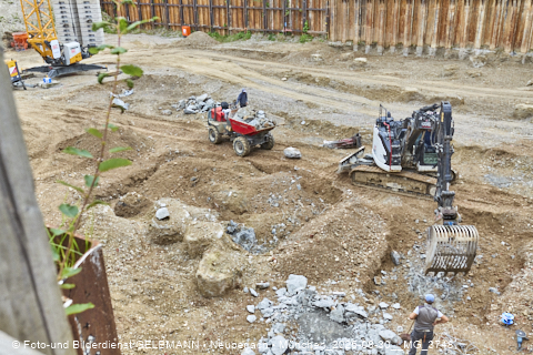 30.08.2025 - DEMOS-Baustelle und BayernHeim-Baustelle Alexiqauartier und BayernHeim in Neuperlach