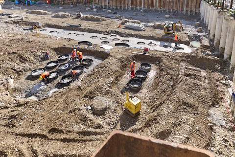 03.09.2025 - DEMOS-Baustelle und BayernHeim-Baustelle Alexiqauartier und BayernHeim in Neuperlach